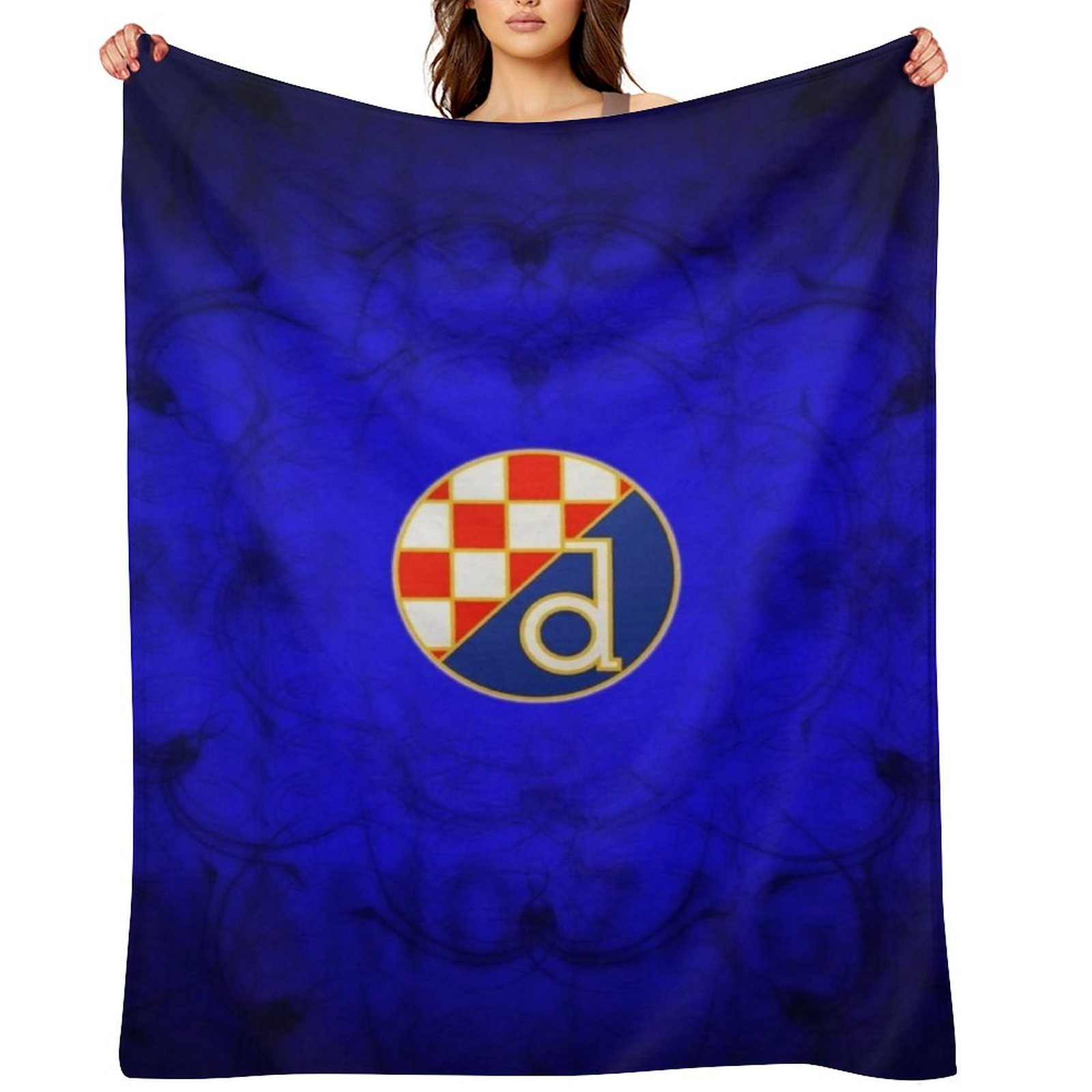 Home Decor Zagreb - GNK ディナモ ザグレブ スローブランケット 装飾ソファ シャギー