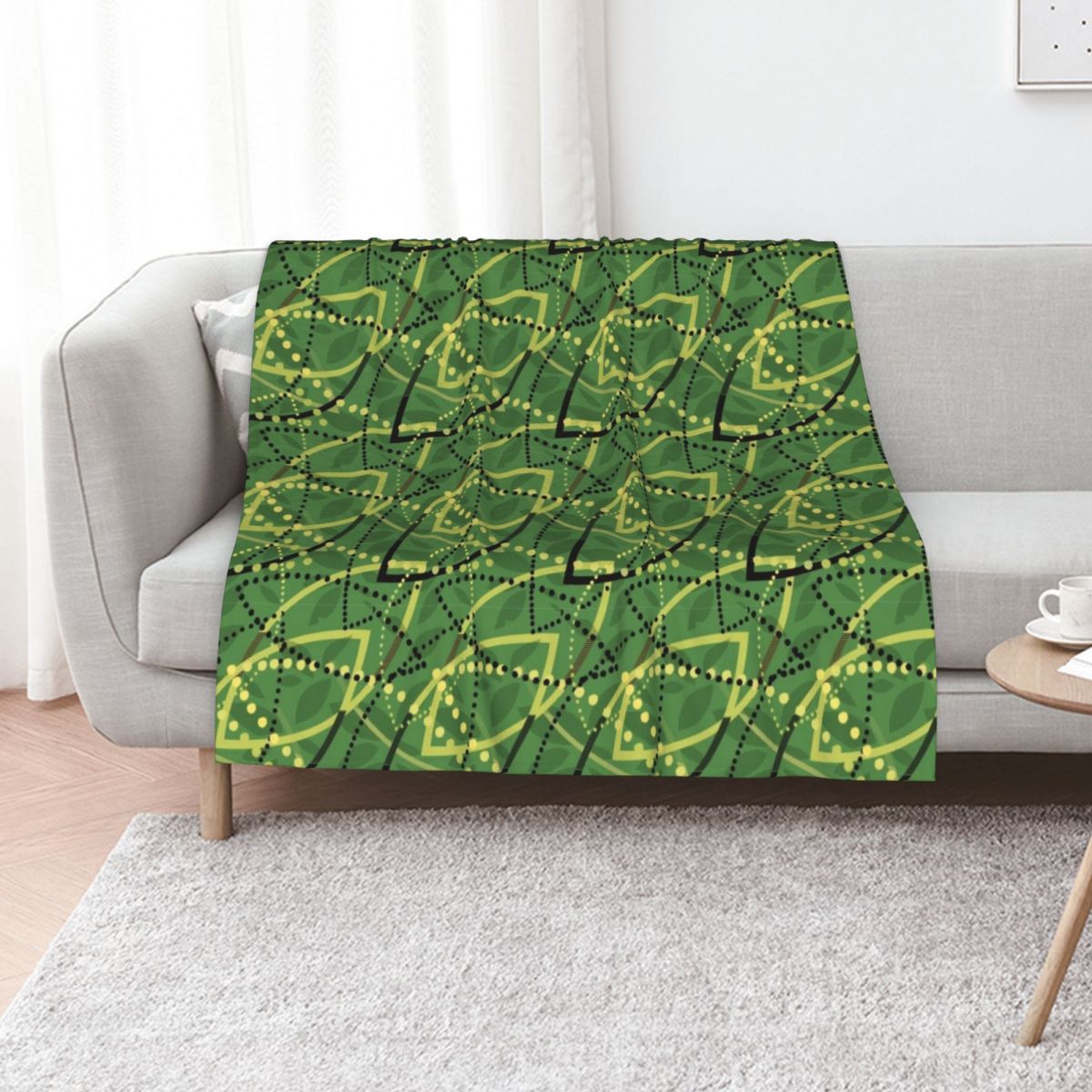 Home Decor Melbourne - メルボルンのメトロトラムや電車に使われているクラシックなシート生地のコピー！ スローブランケット、ベッド用装飾ソファブランケット