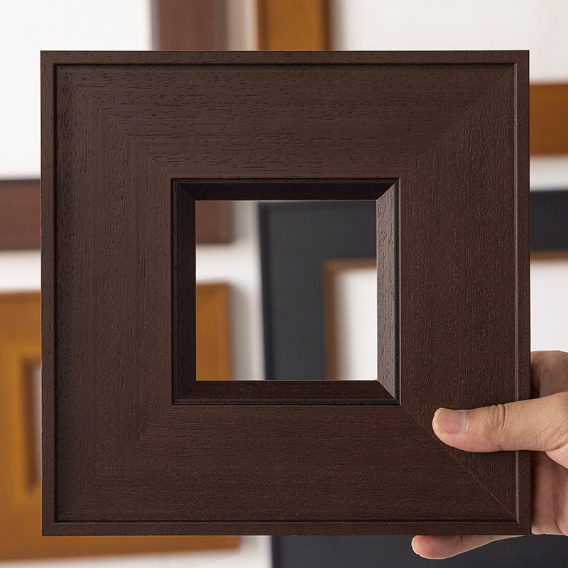 Bamboo Photo Frame - 特注の無垢材プリント、シンプルながらもエレガントな装飾画、部屋の装飾、写真立て、フォトフレーム、ポートレトラトス