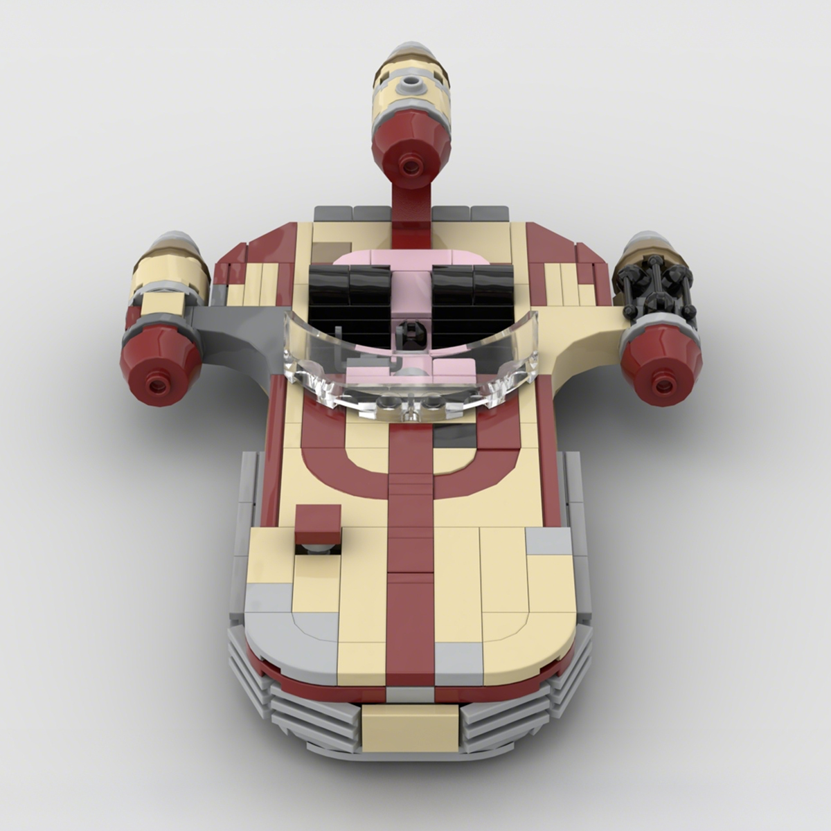 家の装飾スターシップ宇宙船 MOC-ランドスピーダー X-3 - Home Decor Inspo のレビューと価格