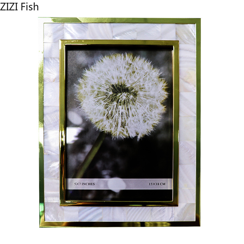 装飾的な写真のフレーム,ヨーロッパのシェル,金のフレーム,ポ - Bamboo Photo Frame のレビューと価格