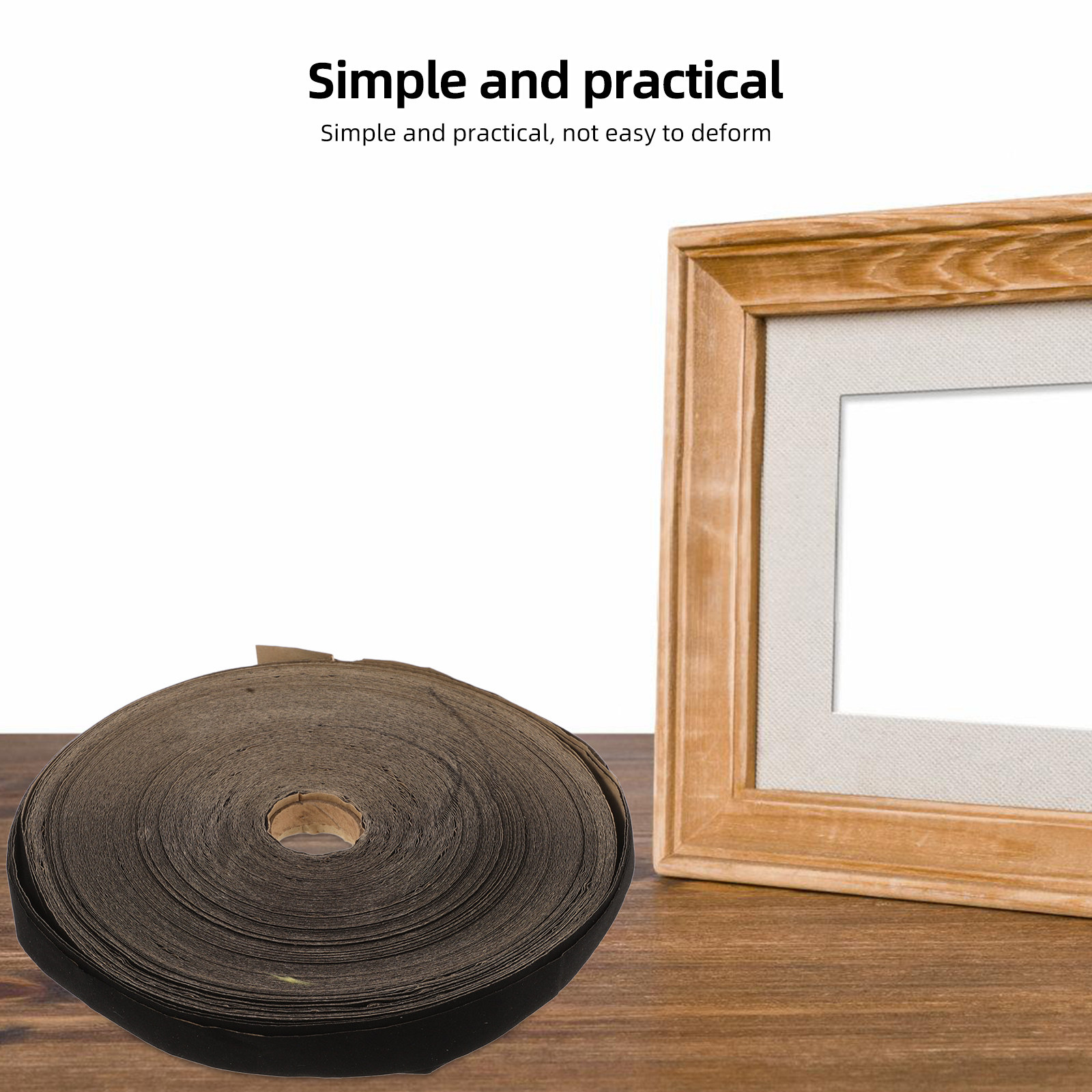 1枚入りフロッキングクロスバックボード、自己粘着性滑り止めデ - Bamboo Photo Frame のレビューと価格