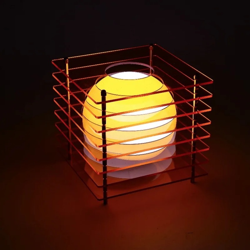 DIY アクリル千層ランプムーンランプデスクトップ装飾中断雰 - Home Decor Inspo のレビューと価格