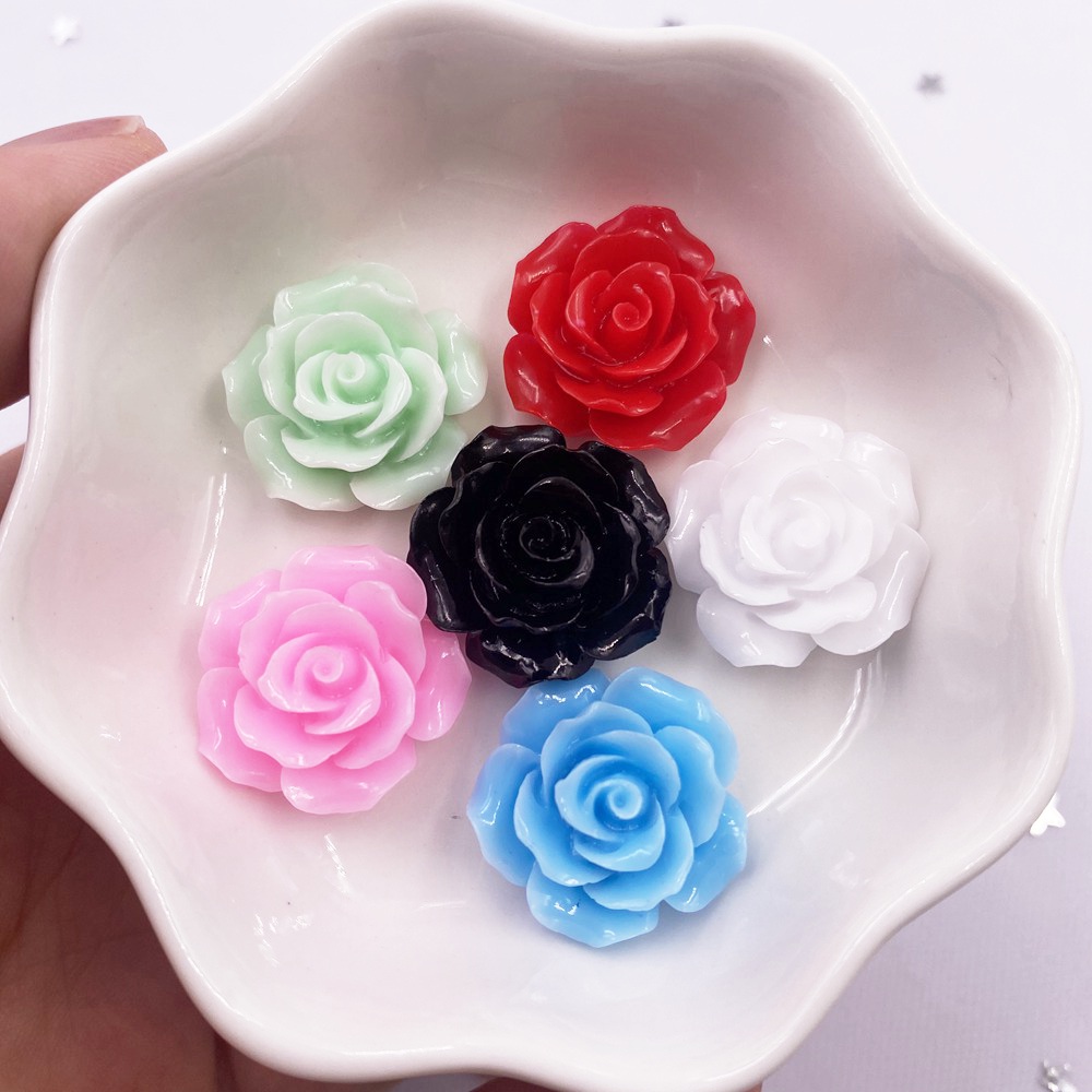 ピンクの花の形をした樹脂製の装飾的な天然石,20mm,結婚式 - Home Decor Ikea のレビューと価格