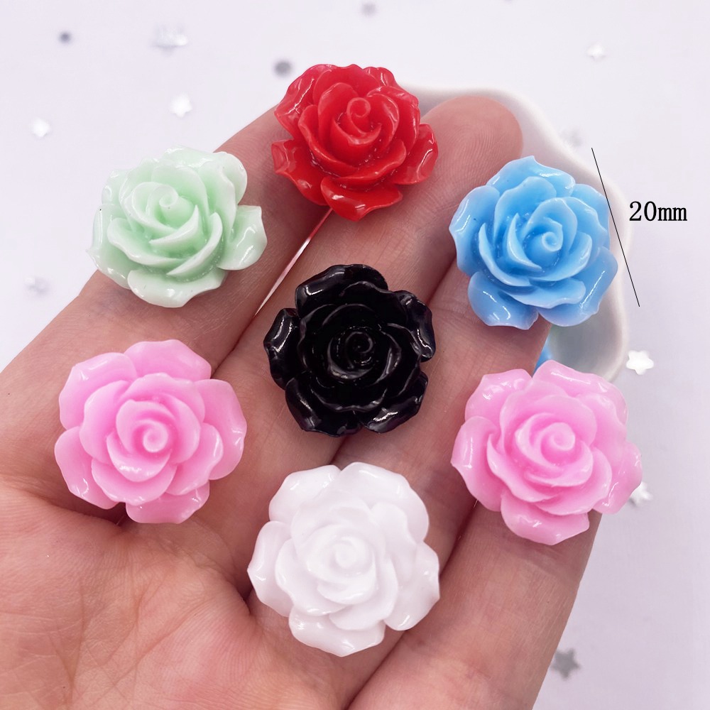 ピンクの花の形をした樹脂製の装飾的な天然石,20mm,結婚式 - Home Decor Ikea のレビューと価格