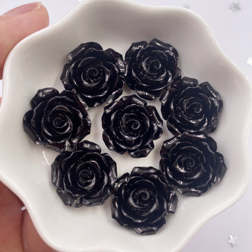 ピンクの花の形をした樹脂製の装飾的な天然石,20mm,結婚式 - Home Decor Ikea のレビューと価格