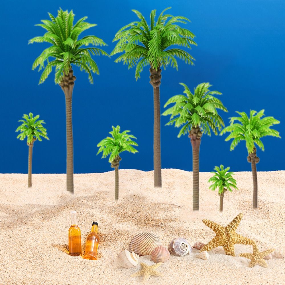 プラスチック製のヤシの木のミニチュアモデル、人工工芸品、ココ - Home Decor Ikea のレビューと価格