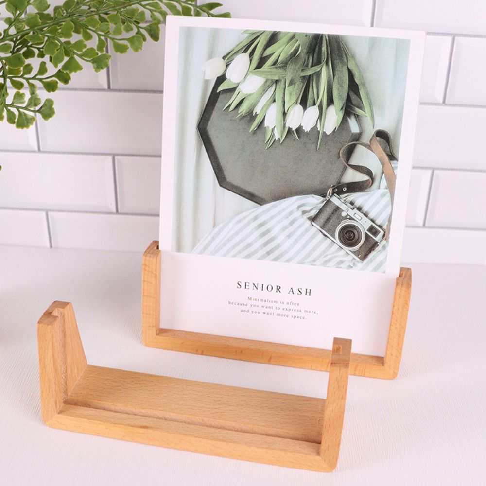 暖かい光の木製ライト付きベース 滑り止めUSBプラグインLE - Bamboo Photo Frame のレビューと価格