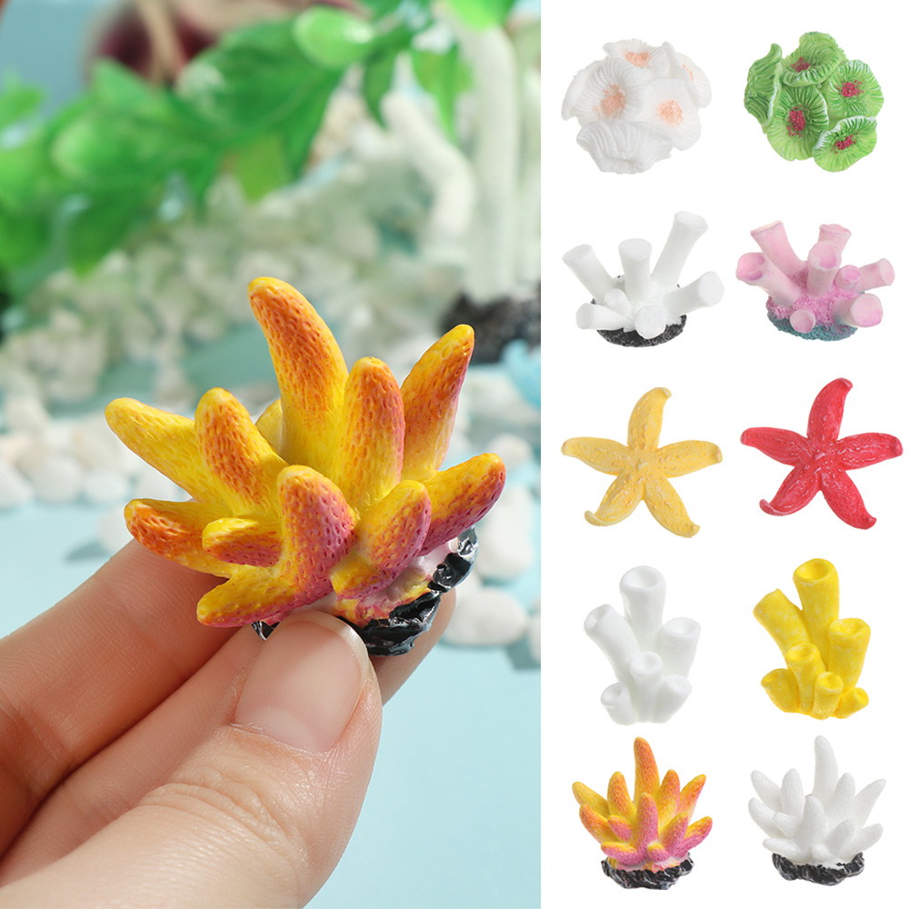 樹脂製の人工水族館の装飾,魚,魚,魚,葉,岩,水族館の装飾, - Home Decor Ikea のレビューと価格