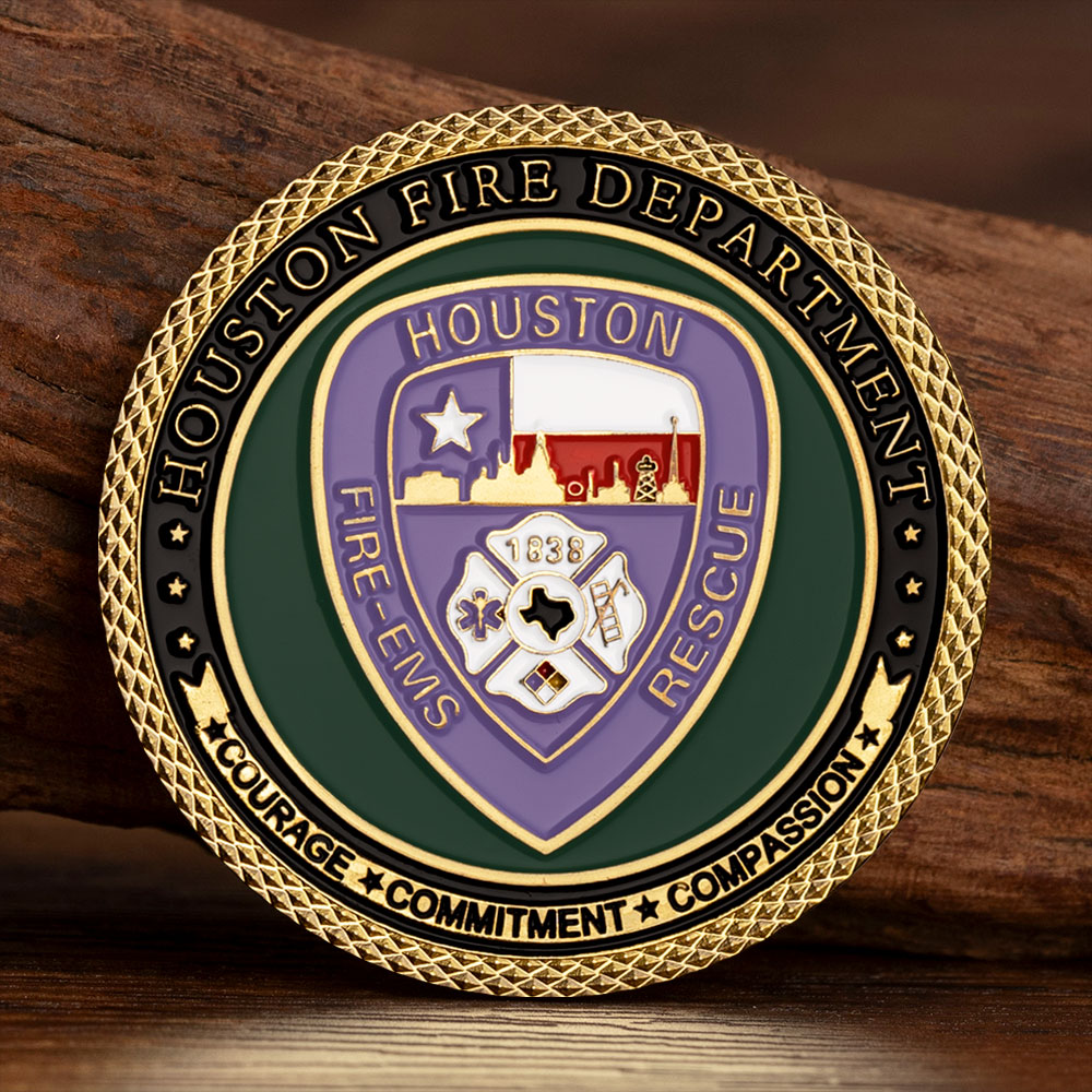 米国ヒューストン消防署金メッキ記念硬貨聖フロリアン記念硬貨家 - Home Decor Houston のレビューと価格