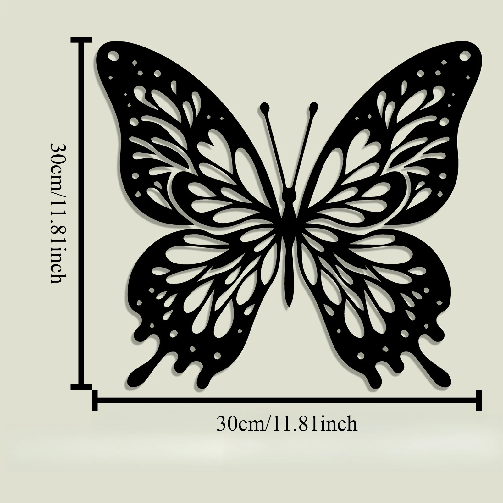 CIFBUY 錬鉄製ウォールアート 複雑な中空デザイン ゴー - Home Decor Wall Panels のレビューと価格