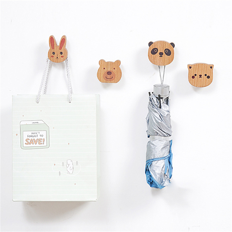 木製かわいい動物コートフック無垢材ホルダー洋服キー装飾フック - Home Decor Ikea のレビューと価格