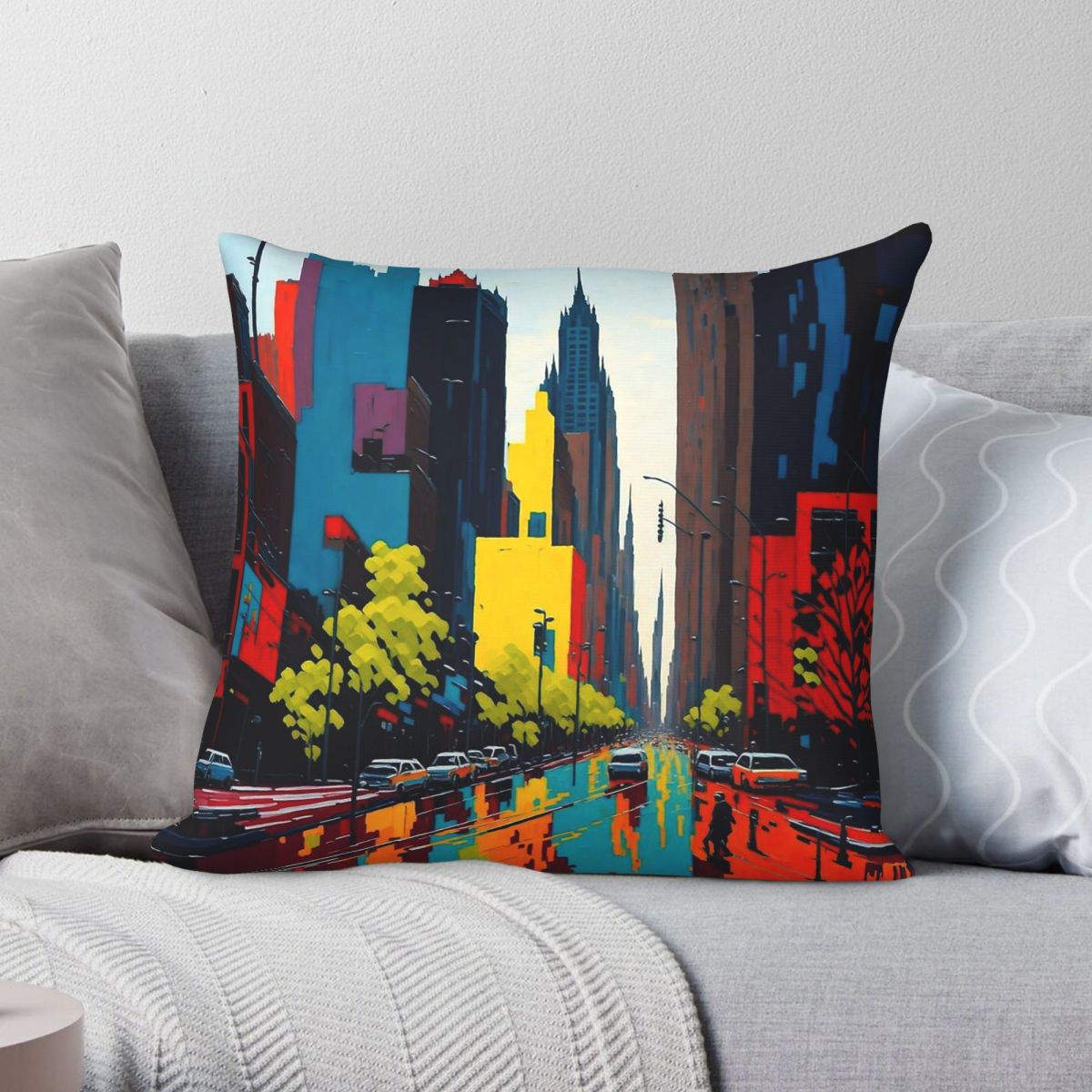 メルボルンオーストラリアシティエステティックスクエア枕カバー - Home Decor Melbourne のレビューと価格