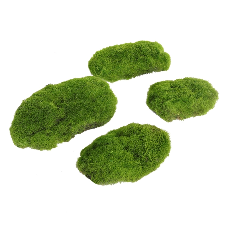 4 個芸術的な人工苔枕フェイク苔工芸品の装飾家庭や庭の盆栽風 - Home Decor Ikea のレビューと価格