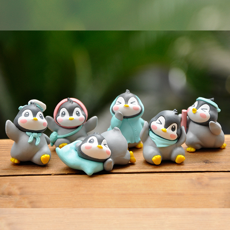 ペンギンの動物モデル,6個,かわいい,韓国語のモデル,創造的 - Home Decor Ikea のレビューと価格