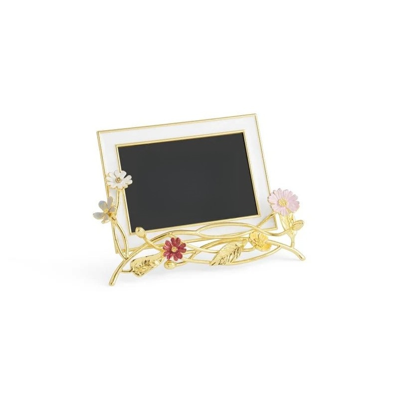 野生の花の絵画棚装飾フォトフレーム、家の装飾ギフト - Bamboo Photo Frame のレビューと価格