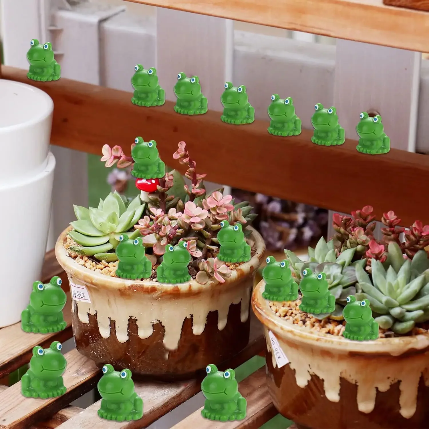 家の装飾用のミニ樹脂製の小さなカエル、小さな置物、妖精の庭の - Home Decor Ikea のレビューと価格