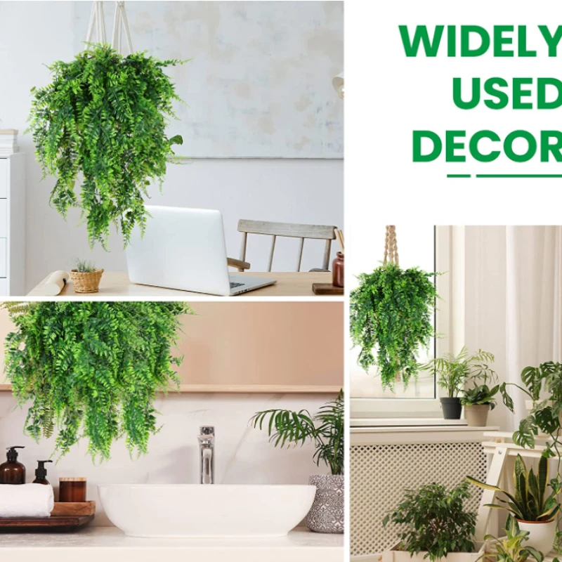 90 センチメートル人工植物つる家の装飾ぶら下げプラスチック - Rattan Plant Basket のレビューと価格