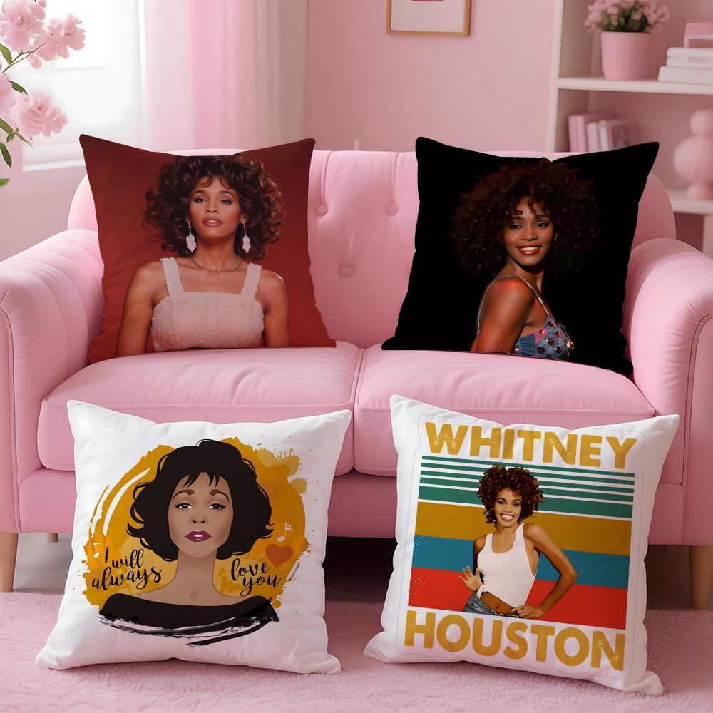 歌手 - ウィティ・ヒューストン クッションカバー クッショ - Home Decor Houston のレビューと価格