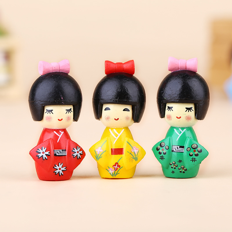 新しい日本のかわいい女の子の置物盆栽装飾ミニ家の装飾ミニチュ - Home Decor Ikea のレビューと価格