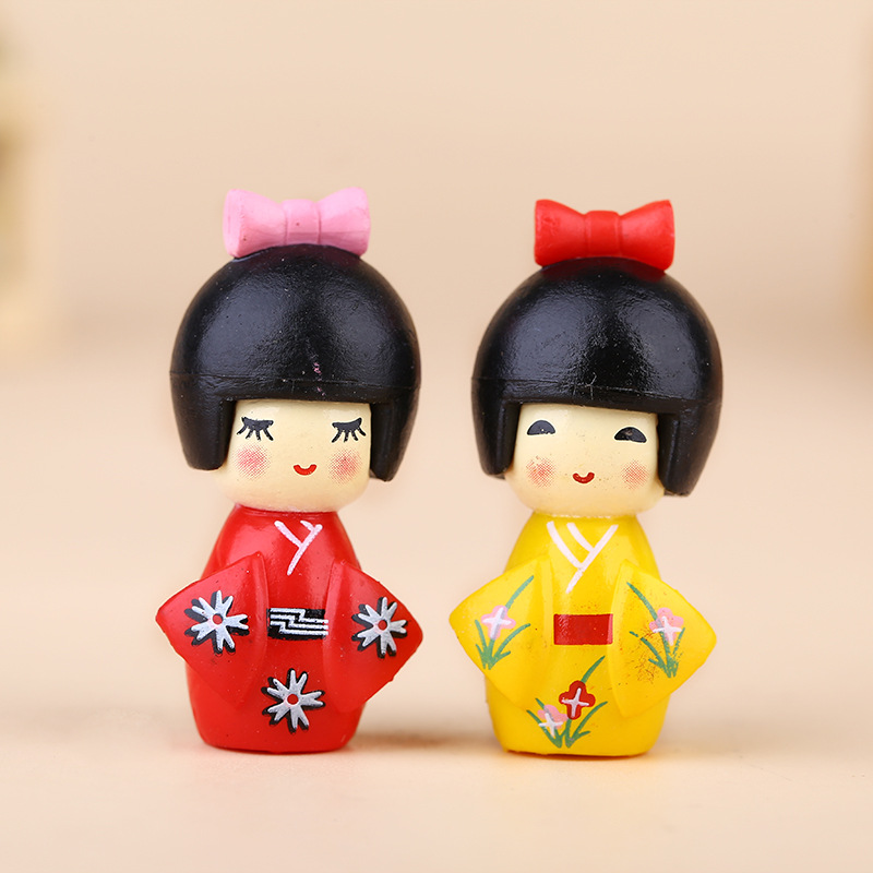 新しい日本のかわいい女の子の置物盆栽装飾ミニ家の装飾ミニチュ - Home Decor Ikea のレビューと価格