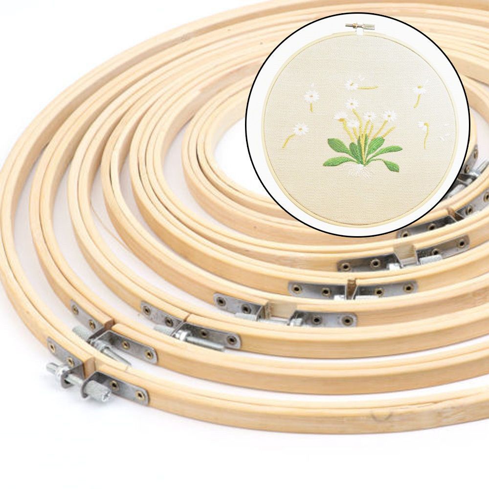 8/10/13/15/18/30cm DIY針仕事クロスステ - Bamboo Photo Frame のレビューと価格