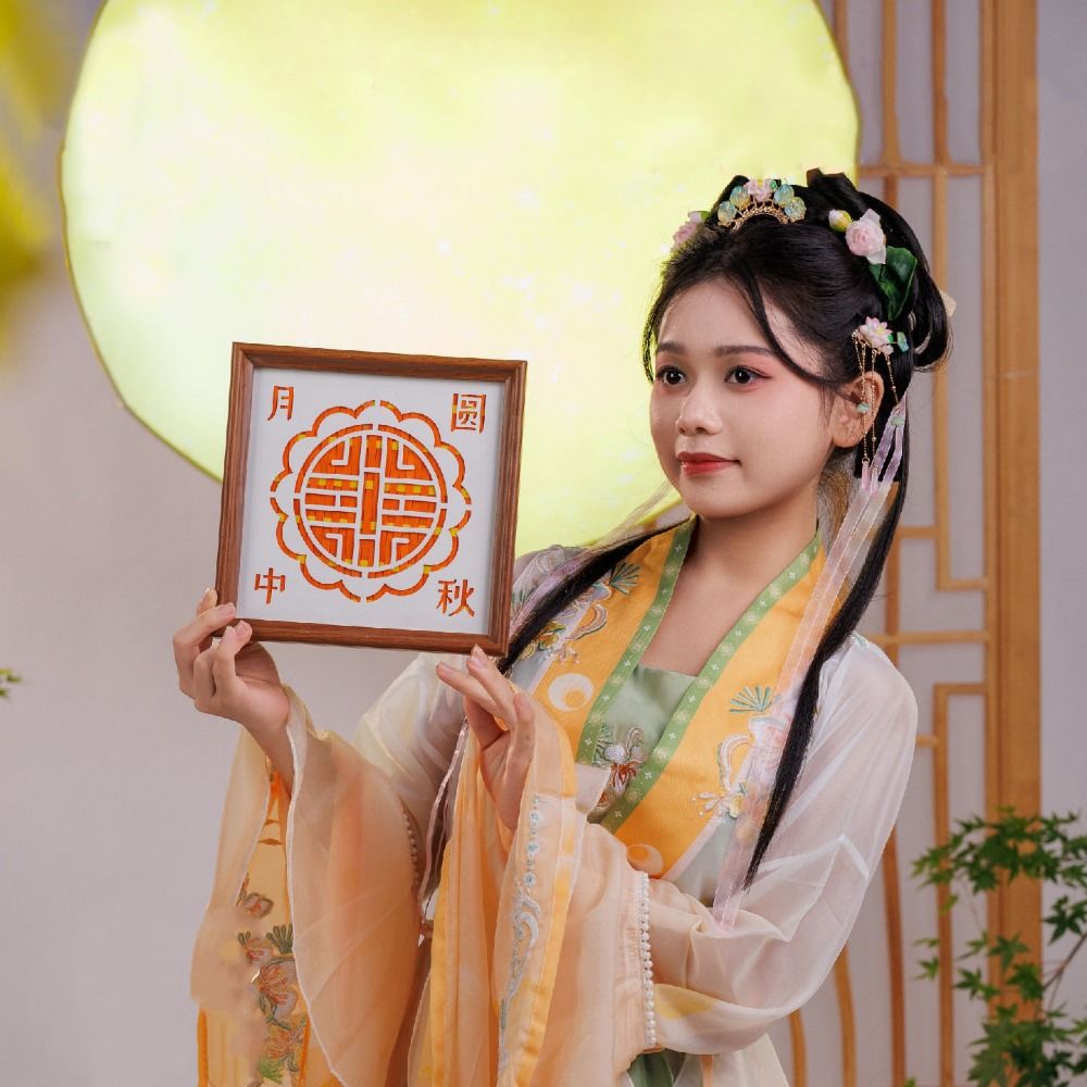 レトロ中秋節ギフト DIY 手作り中秋節竹絵画材料キットフォ - Bamboo Photo Frame のレビューと価格